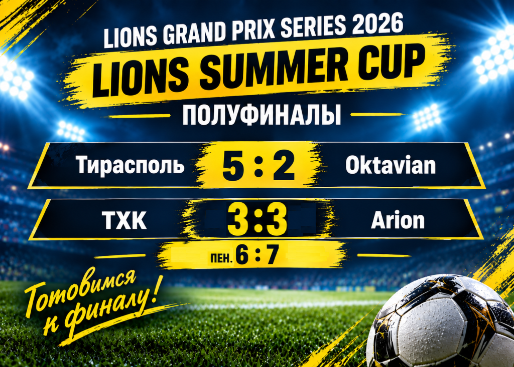 ПОЛУФИНАЛЫ LIONS SUMMER CUP – ЭТО БЫЛО ГОРЯЧО!